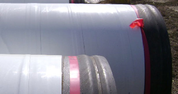 Steel water pipes